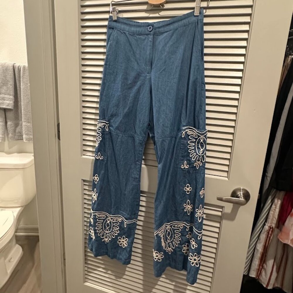 SOUTACHE CARGO PANT